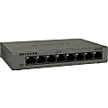 Netgear GS308 Ethernet Switch - 8 Ports - 10/100/1000Base-T - 2 Layer Supported - Desktop