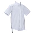 Royal Park Boys Uniform, Husky Short-Sleeve Polo Shirt, Large, White