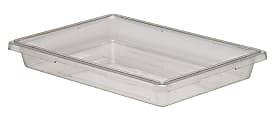 Cambro Camwear 3"D Food Storage Boxes, 18" x 26", Clear, Set Of 6 Boxes