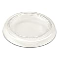 World Centric® PLA Lids For Fiber Cups, 2-5/8" x 5/16", Clear, Pack Of 2,000 Lids 1 thumbnail image