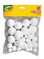 Crayola® Assorted Poly Balls, White, Pack Of 40 Balls 1 thumbnail image