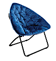 Brenton Studio® Velvet Plush Chair, Assorted Colors