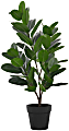 Monarch Specialties Demi 28”H Artificial Plant With Pot, 28”H x 15-1/2”W x 12"D, Green