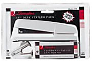 Swingline® 545™ Desk Stapler Combination Pack With Staples And Remover, Platinum 1 thumbnail image