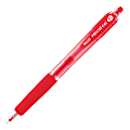 Pilot® Precise BeGreen Gel Retractable Rollerball Pens, Fine Point, 0.7 mm, 83% Recycled, Red Translucent Barrel, Red Ink, Pack Of 12