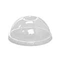 Karat Earth PLA Dome Lids For 12-24 Oz Cups, Clear, Pack Of 1,000 Lids