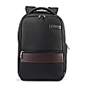Samsonite® Kombi Slim Laptop Backpack, Black/Brown 1 thumbnail image