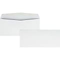 Quality Park No. 10 Side Seam Envelopes - #10 - Gummed Flap - Wove - 250 / Box - White