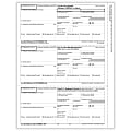 ComplyRight™ W-2 Tax Forms, Inkjet/Laser, Employee Copy B, 2 And C, 3-Up Horizontal, 8-1/2" x 11", Pack Of 50 Forms