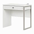South Shore Interface 31"W Computer Desk With 1 Drawer, Pure White 1 thumbnail image