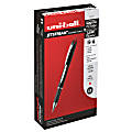 uni-ball® Jetstream™ Ballpoint Pens, Bold Point, 1.0 mm, Black Barrel, Red Ink, Box Of 12