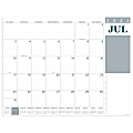 TF Publishing Large Desk Blotter Calendar, 17" x 22", Professional, July 2022 To June 2023