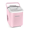 Igloo 26 Lb Automatic Self-Cleaning Portable Countertop Ice Maker Machine With Handle, Pink, Total Qty 1 1 thumbnail image