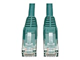 Eaton Tripp Lite Series Cat6 Gigabit Snagless Molded (UTP) Ethernet Cable (RJ45 M/M), PoE, Green, 25 ft. (7.62 m) - Patch cable - RJ-45 (M) to RJ-45 (M) - 25 ft - UTP - CAT 6 - molded, snagless, stranded - green