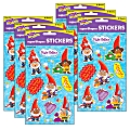 Trend superShapes Stickers, Gnome Talk, 72 Stickers Per Pack, Set Of 6 Packs
