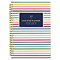 AT-A-GLANCE® Simplified By Emily Ley Academic Weekly/Monthly Planner, 8-1/2" x 5-1/2", Thin Happy Stripe, July 2021 To June 2022, EL60-200A