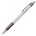 Paper Mate® Top Notch™ Grip Retractable Ballpoint Pens, 1.0 mm, Medium Point, Silver Barrel, Black Ink, Pack Of 12 1 thumbnail image