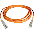 Eaton Tripp Lite Series Duplex Multimode 50/125 Fiber Patch Cable (LC/LC), 10M (33 ft.) - Patch cable - N52010M 1 thumbnail image