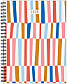 2025 Willow Creek Press Softcover Weekly/Monthly Planner, 6-1/2” x 8-1/2”, Modern Stripe, January To December, 48573 1 thumbnail image