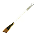 Princeton Series 4050 Heritage Synthetic Sable Watercolor Short-Handle Paint Brush, 3/4", Angular Wash Bristle, Sable Hair, Red 1 thumbnail image