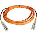 Eaton Tripp Lite Series Duplex Multimode 50/125 Fiber Patch Cable (LC/LC), 2M (6 ft.) - Patch cable - N52002M 1 thumbnail image
