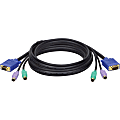 Tripp Lite 10ft PS/2 Cable Kit for B007-008 KVM Switch 3-in-1 Kit - 10ft - Black 1 thumbnail image