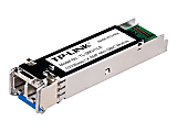 TP-Link TL-SM311LS - SFP (mini-GBIC) transceiver module - fiber optic - LC single-mode - up to 6.2 miles - 1310 nm - for P/N: TL-SG3452XP V1 1 thumbnail image