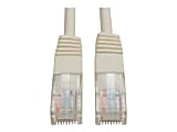 Eaton Tripp Lite Series Cat5e 350 MHz Molded (UTP) Ethernet Cable (RJ45 M/M), PoE - White, 3 ft. (0.91 m) - Patch cable - RJ-45 (M) to RJ-45 (M) - 3 ft - UTP - CAT 5e - molded, stranded - white