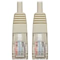 Eaton Tripp Lite Series Cat5e 350 MHz Molded (UTP) Ethernet Cable (RJ45 M/M), PoE - White, 3 ft. (0.91 m) - Patch cable - RJ-45 (M) to RJ-45 (M) - 3 ft - UTP - CAT 5e - molded, stranded - white