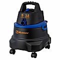 Koblenz 5-Gallon Corded Wet/Dry Vacuum, Black/Blue 1 thumbnail image