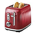 Oster Retro 2-Slice Extra Wide Slot Toaster, Red