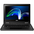 Acer TravelMate Spin B3 2-In-1 Laptop, 11.6" Touchscreen, Intel® Celeron N5100, 4GB, 128GB Flash Drive, Windows® 10 Pro