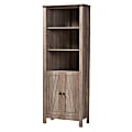 Baxton Studio Modern And Contemporary Transitional 76"H 5-Shelf Bookcase With Doors, Natural Oak 1 thumbnail image