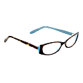 ICU Reading Eyewear, 2-Tone Acetate Full Frame Robin Egg Blue, +2.00