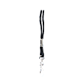 Baumgartens® Round Lanyard, 36", Black, Pack of 12 1 thumbnail image