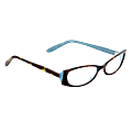 ICU Reading Eyewear, 2-Tone Acetate Full Frame Robin Egg Blue, +2.50 1 thumbnail image