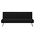 Lifestyle Solutions Condor Convertible Sofa, Black