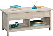 Sauder® Cannery Bridge Lift-Top Coffee Table, 19"H x 43"W x 19"D, Chalked Chestnut 1 thumbnail image
