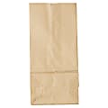 General Paper Grocery Bags, #5, 10 15/16"H x 5 1/4"W x 3 7/16"D, Kraft, Pack Of 500 Bags 1 thumbnail image