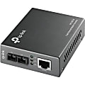 TP-LINK MC100CM - Fast Ethernet SFP to RJ45 Fiber Media Converter - Fiber to Ethernet Converter - 10/100Mbps RJ45 Port to 100Base-FX Multi-Mode Fiber 1 thumbnail image