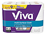 Kimberly-Clark® Viva Multi-Surface Choose-A-Sheet 1-Ply Paper Towels, 83 Sheets Per Roll, Pack Of 6 Rolls