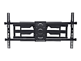 Manhattan TV & Monitor Mount, Wall, Full Motion, 1 screen, Screen Sizes: 37-75", Black, VESA 200x200 to 800x400mm, Max 75kg, LFD, Tilt & Swivel with 3 Pivots, Lifetime Warranty - Bracket - for curved LCD TV - heavy duty steel - black