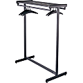 Quartet Double-Sided Garment Rack, 61 1/2" x 48", Black 1 thumbnail image