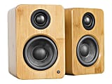 Kanto YU2 - Speakers - USB - 25 Watt - 2-way - bamboo 1 thumbnail image