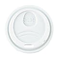 Dixie® PerfecTouch® Hot Cup Lids For 8 Oz. Cups, White, Box Of 100 1 thumbnail image