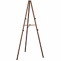 Quartet® Steel Tripod Easel, 96" x 48", Bronze 1 thumbnail image