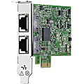 HPE Ethernet 1Gb 2-port 332T Adapter - PCI Express x1 - 2 Port(s) - 2 x Network (RJ-45) - Twisted Pair - Full-height, Low-profile - 10/100/1000Base-T