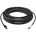 Logitech® Group Mini-DIN Data Transfer Cable, 49.21', Black 1 thumbnail image