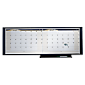 Quartet® Prestige™ Workstation 2-Month Modular Calendar, 13" x 36"