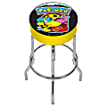 Arcade1Up Pac-Man Adjustable Stool, Black/Yellow 1 thumbnail image